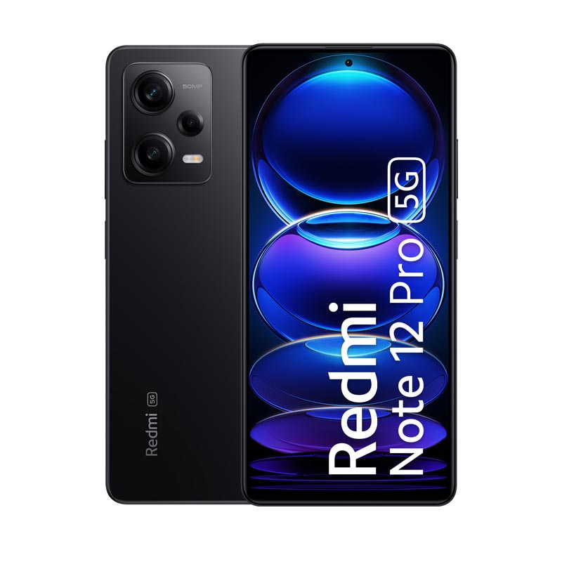 Picture of Redmi Note 12 Pro 5G (6GB RAM, 128GB, Onyx Black)